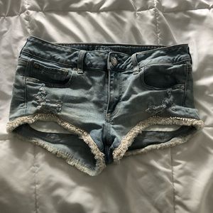 American Eagle Med Wash Shorts